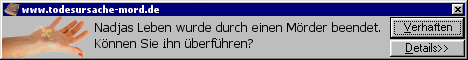 Todesursache Mord!